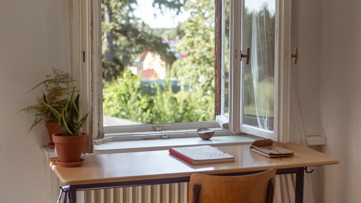 Zimmer mit Stimmungslicht