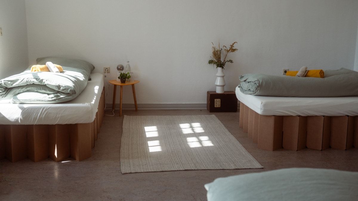 Zimmer mit Einzelbetten