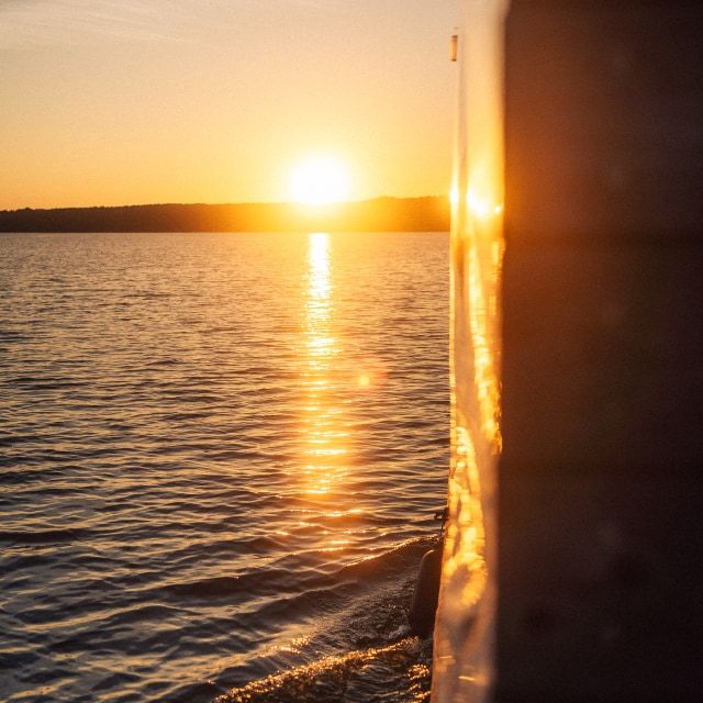 Sonnenuntergang am Teupitzer See