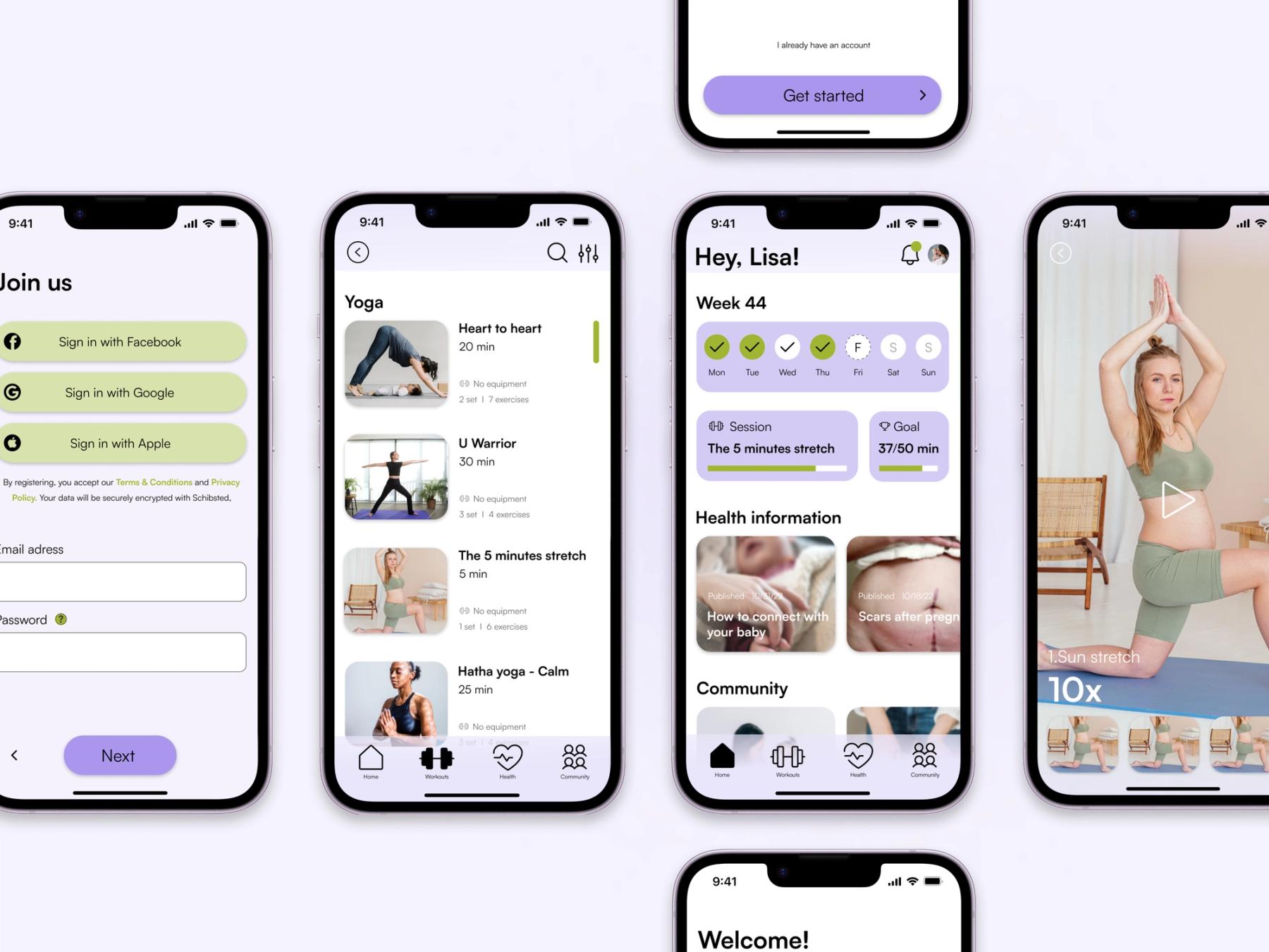 Move U Postnatal App by Johnny Vo