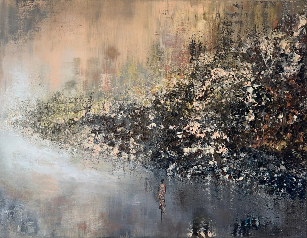 Abstract city landscape