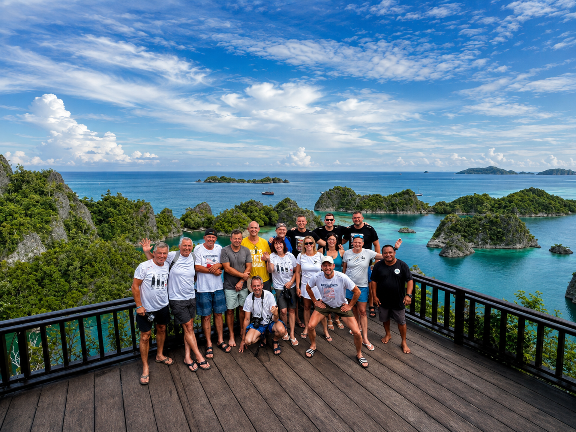 Piaynemo Viewpoint - Fam Islands - Raja Ampat