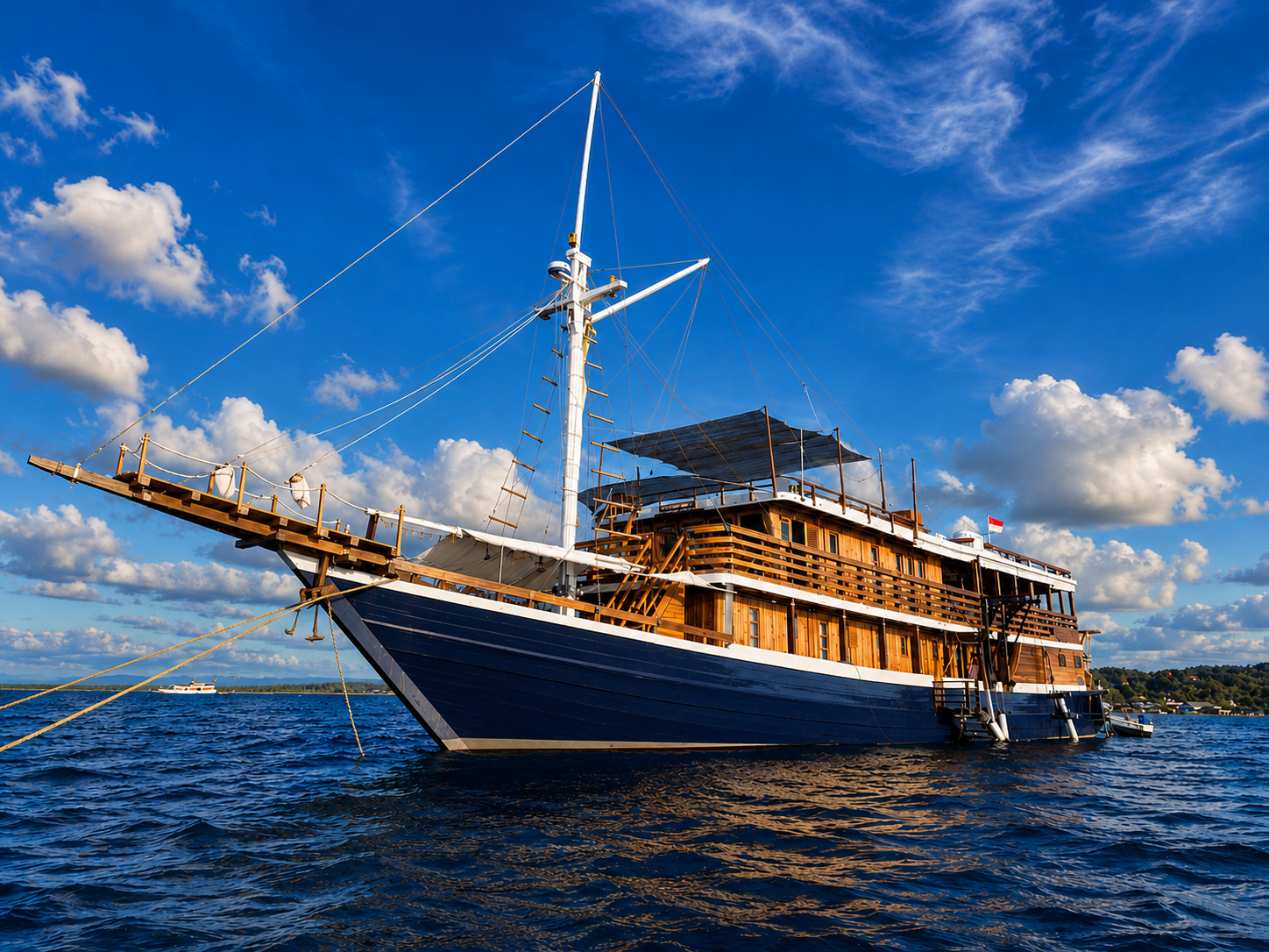 Mari liveaboard Indonesia and crew
