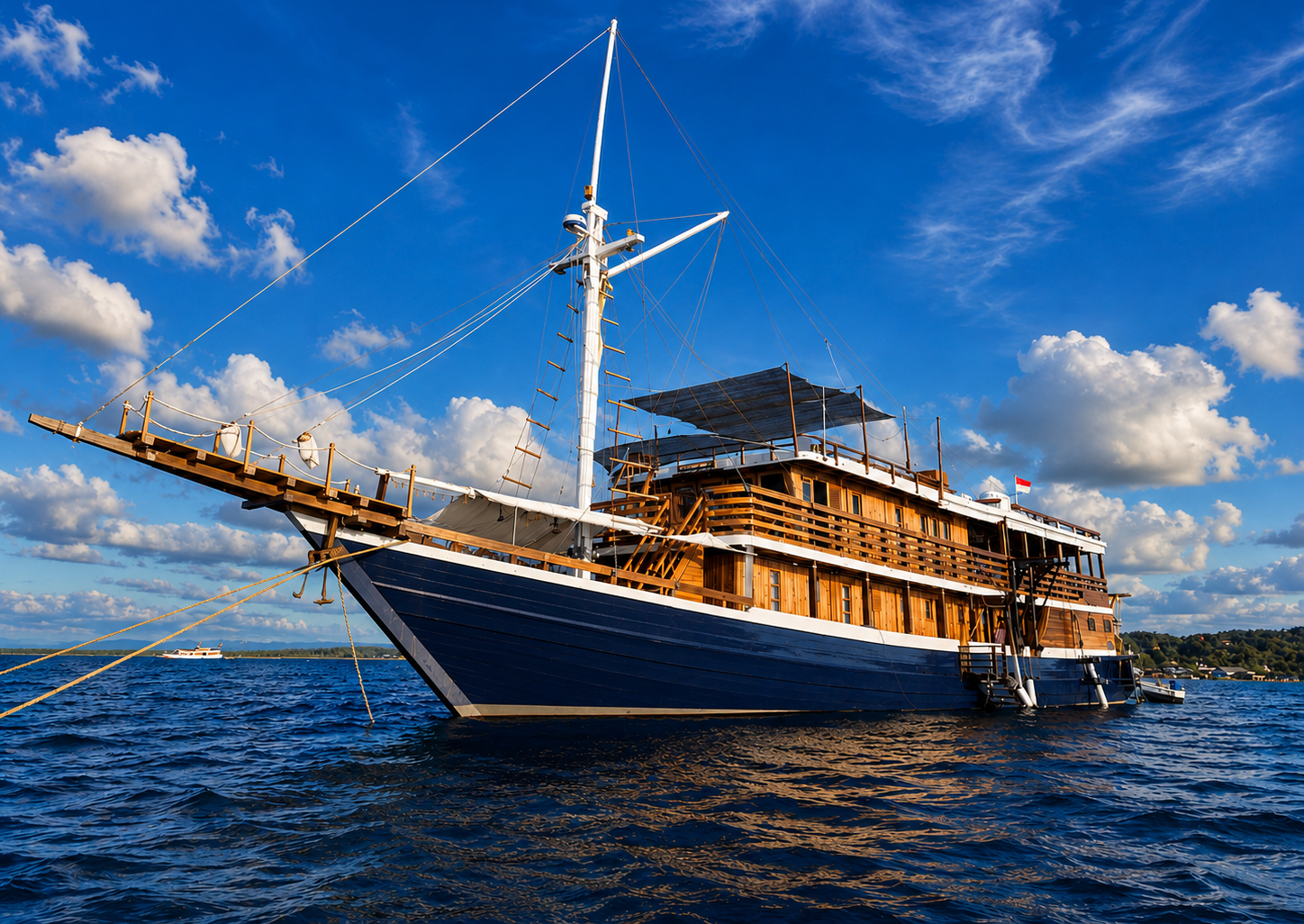 Mari liveaboard Indonesia and crew