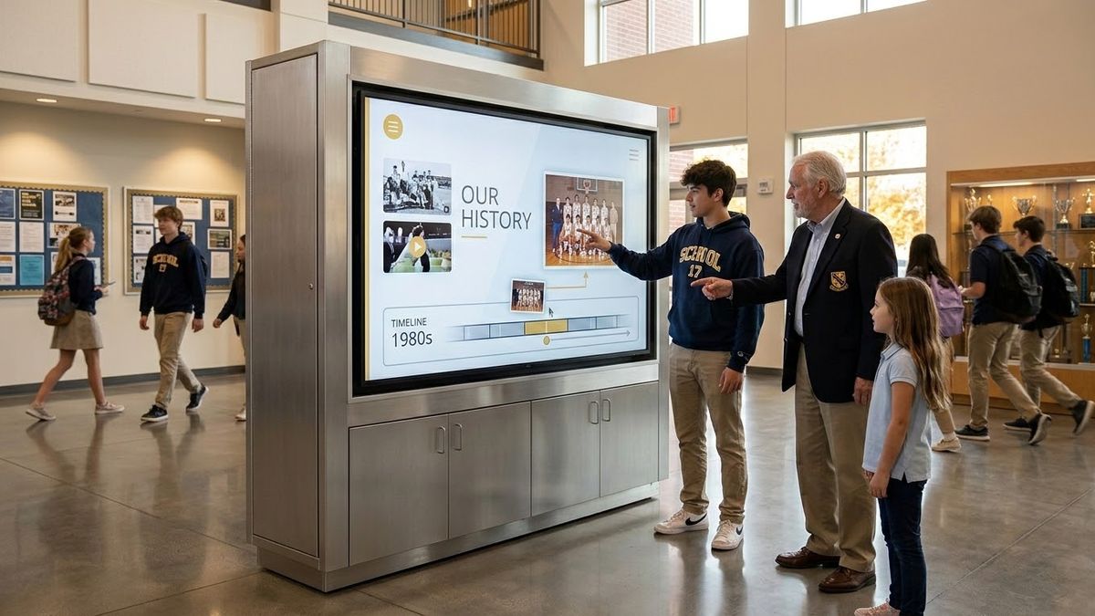 Transforming Your School’s History: The Ultimate Guide to Interactive Displays