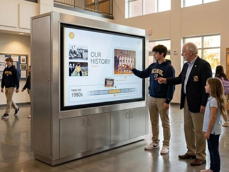Transforming Your School’s History: The Ultimate Guide to Interactive Displays