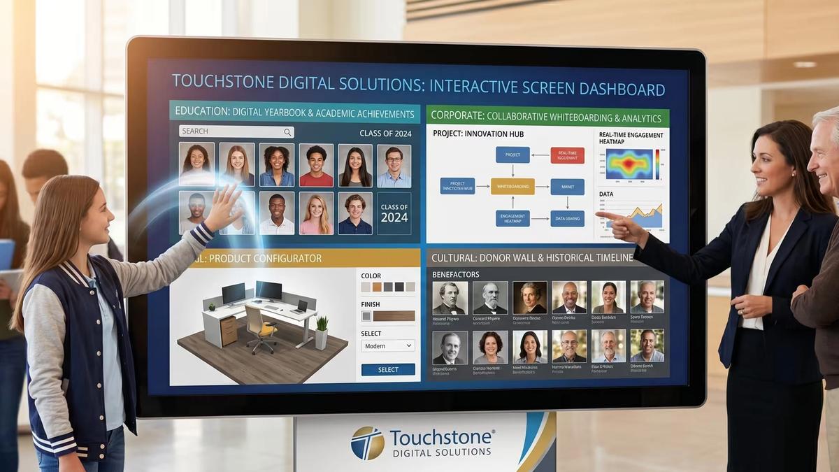 Swipe Right for Success with Interactive Touchscreen Software