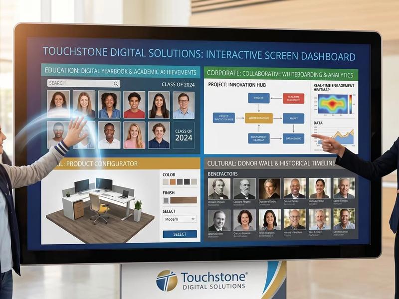 Swipe Right for Success with Interactive Touchscreen Software
