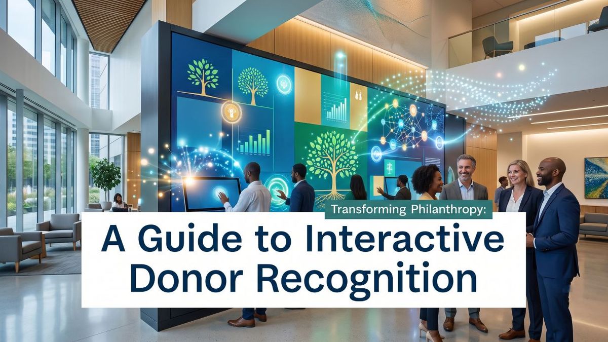 Transforming Philanthropy: A Guide to Interactive Donor Recognition