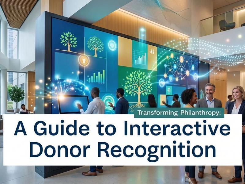 Transforming Philanthropy: A Guide to Interactive Donor Recognition