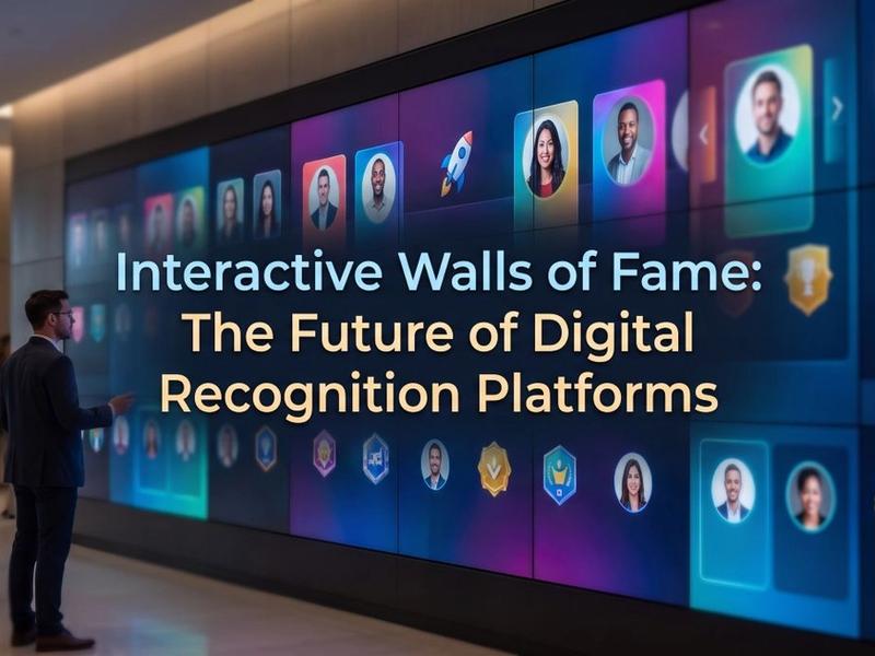 Interactive Walls of Fame: The Future of Digital Recognition Platforms