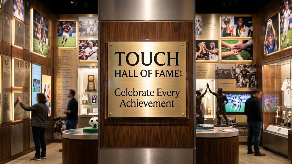 Touch Hall of Fame: Celebrate Every Achievement