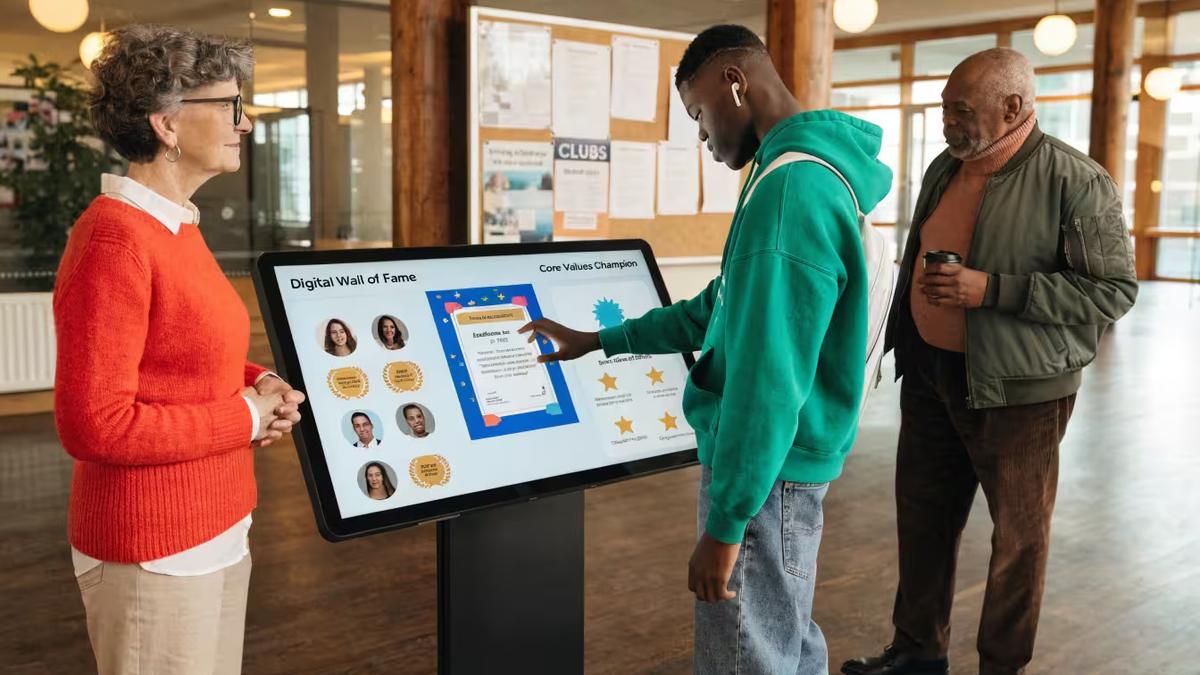 Recognition Wall Ideas: Employee Display & Wall of Fame
