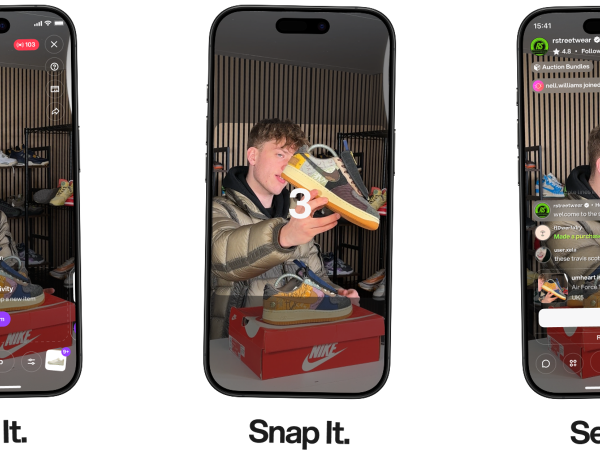 Funkcja Snap Tilt: pokaż przedmiot, opisz go, a AI natychmiast tworzy ogłoszenie.