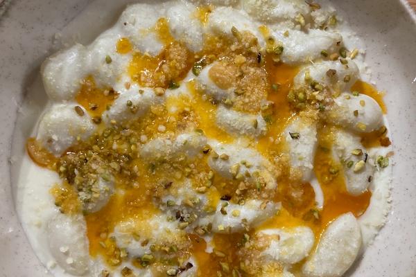 Gnocchis, ricotta et citron confit-harissa