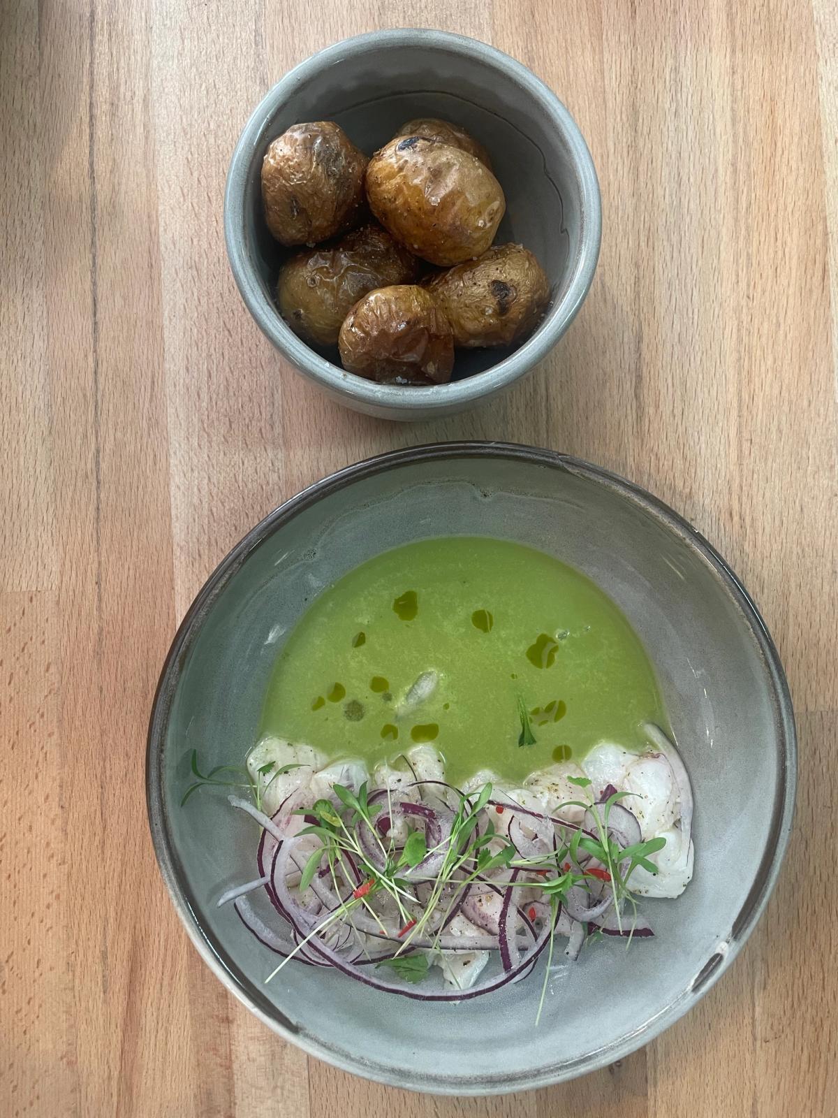 Ceviche au leche de tigre