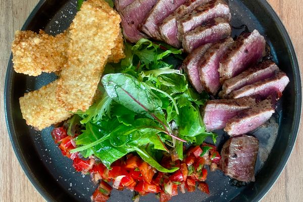 Carne de sol, frites de tapioca