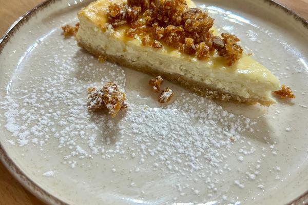 Cheesecake praliné