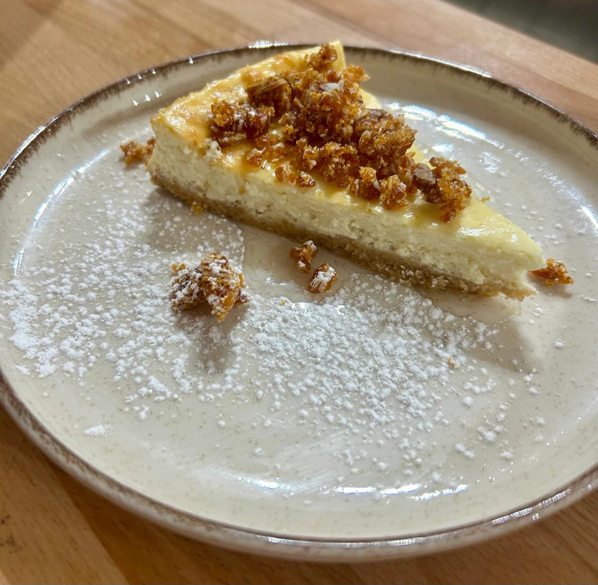 Cheesecake praliné