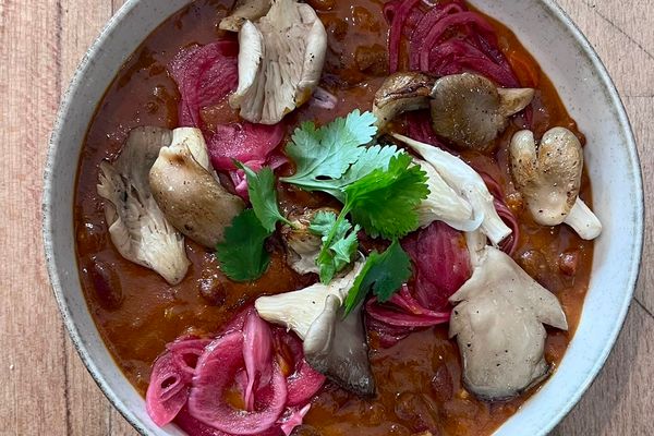 Chili sans viande aux pleurotes chipotle