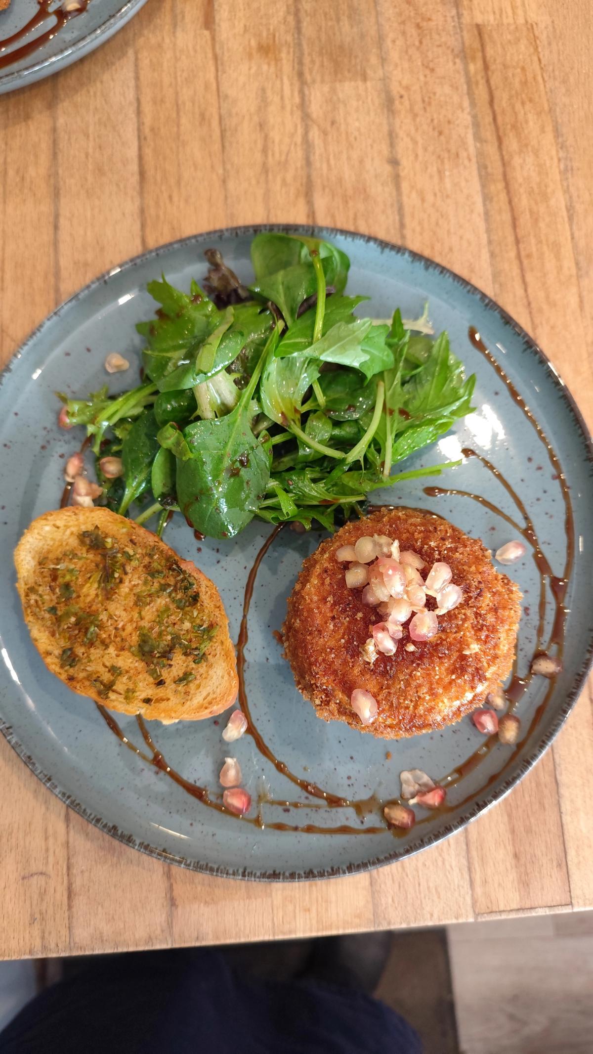 Camembert d'Isigny pané au panko