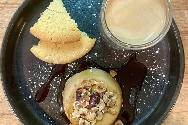 Natillas au dulce de leche