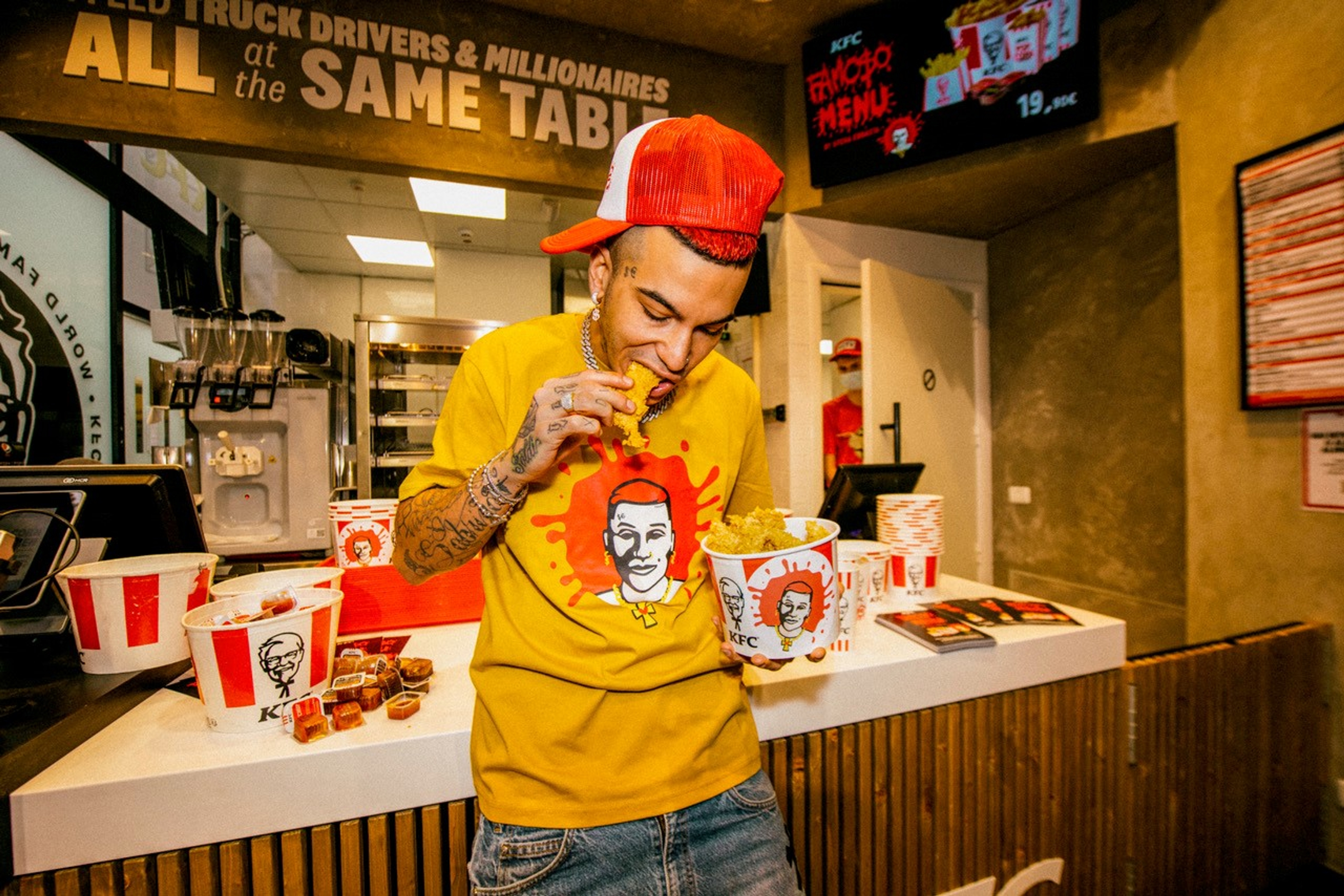 KFC AND SFERA EBBASTA START A PARTNERSHIP FOR THE LAUNCH OF " FAMOSO”