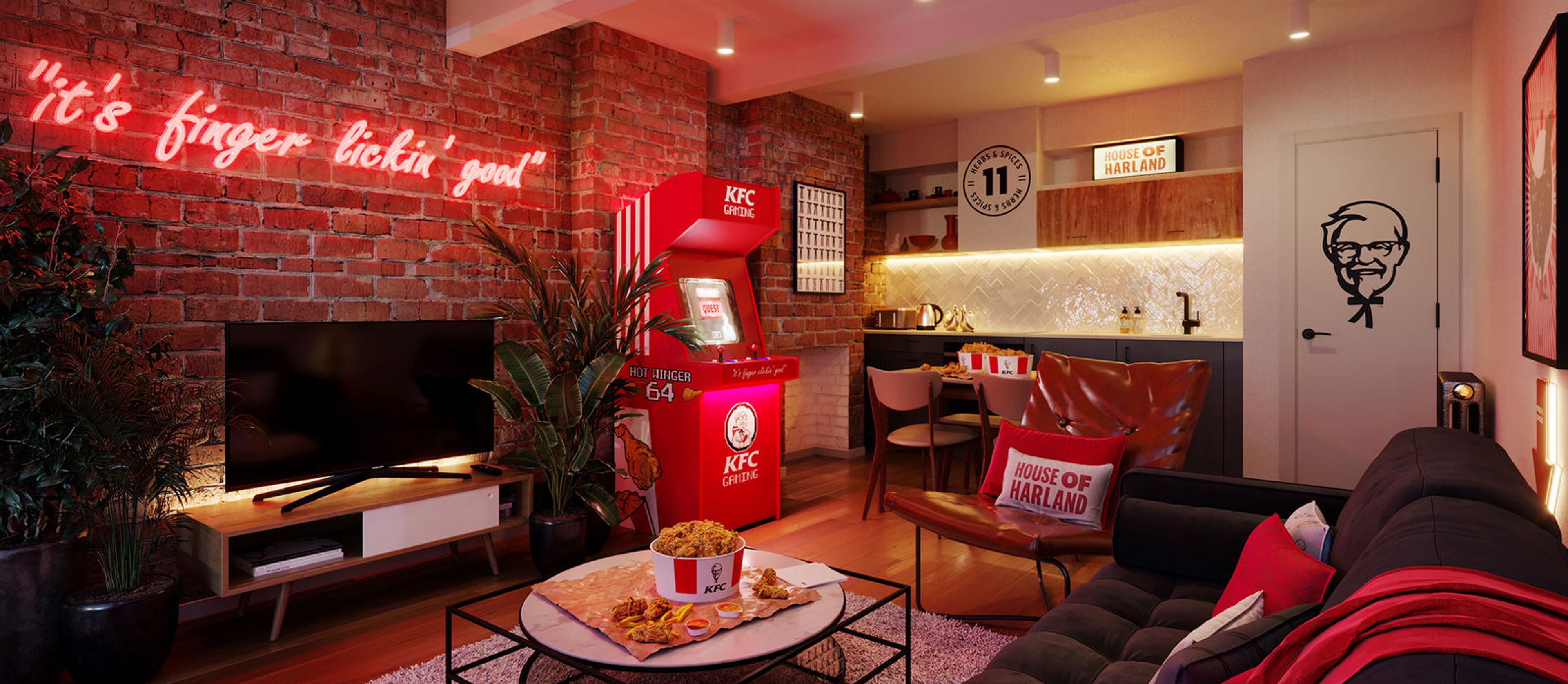 HOUSE OF HARLAND - A KFC THEMED STAYCATION