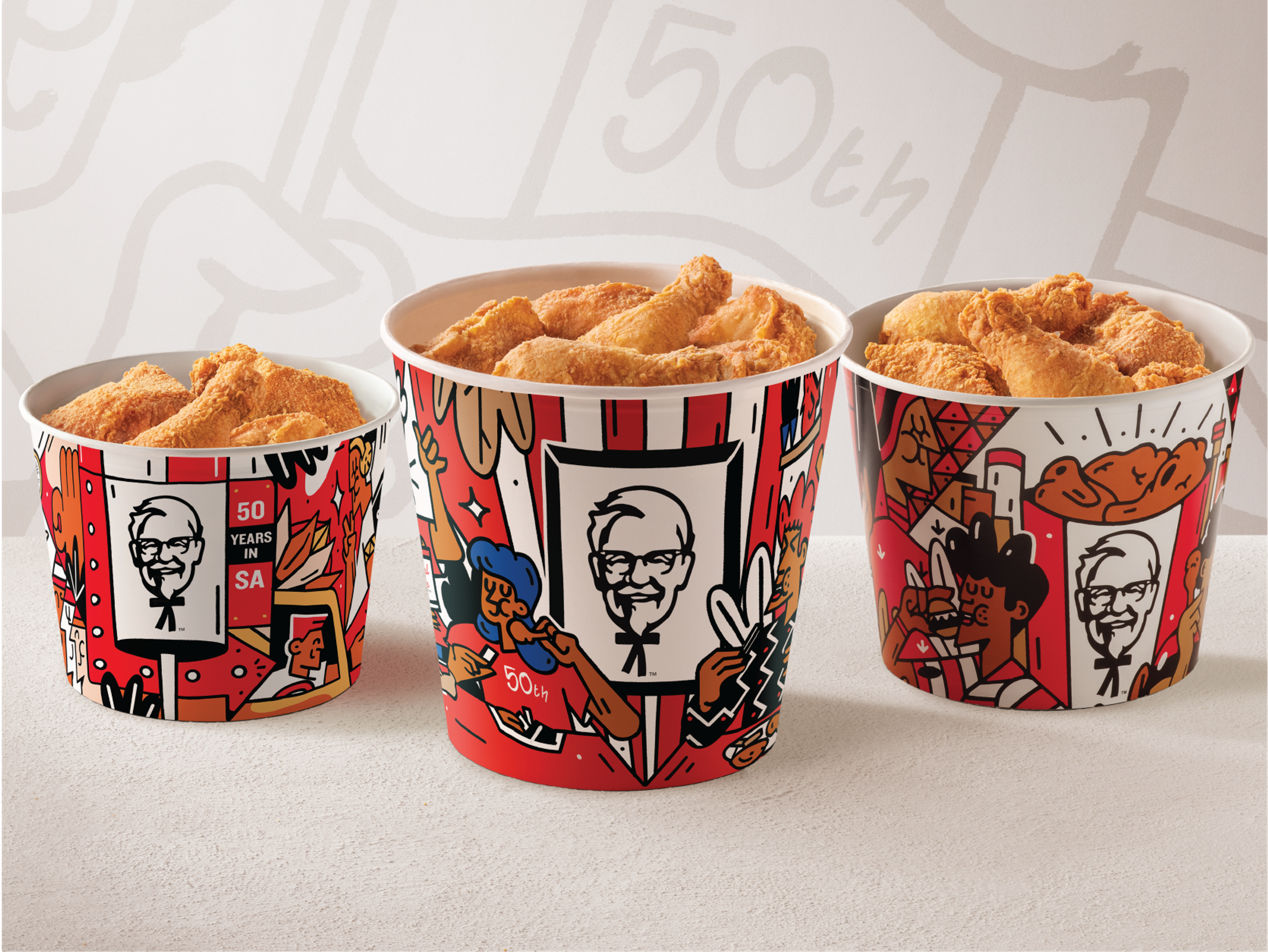 KFC goes 50/50 with Mzansi to celebrate 50 years in South Africa #LetsGo5050