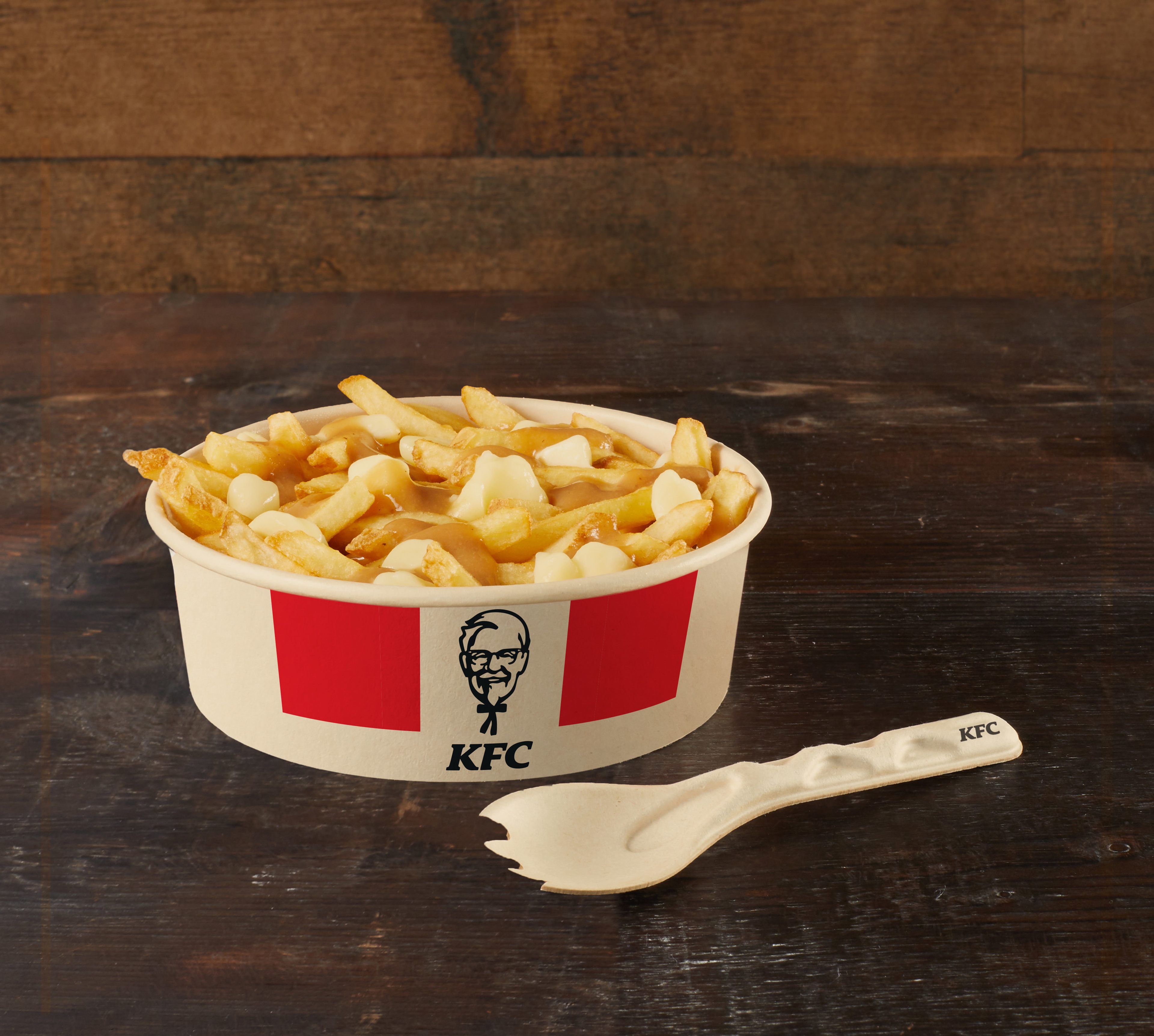 KFC CANADA TESTING COMPOSTABLE CUTLERY MADE OF BAMBOO AND SUGAR CANE