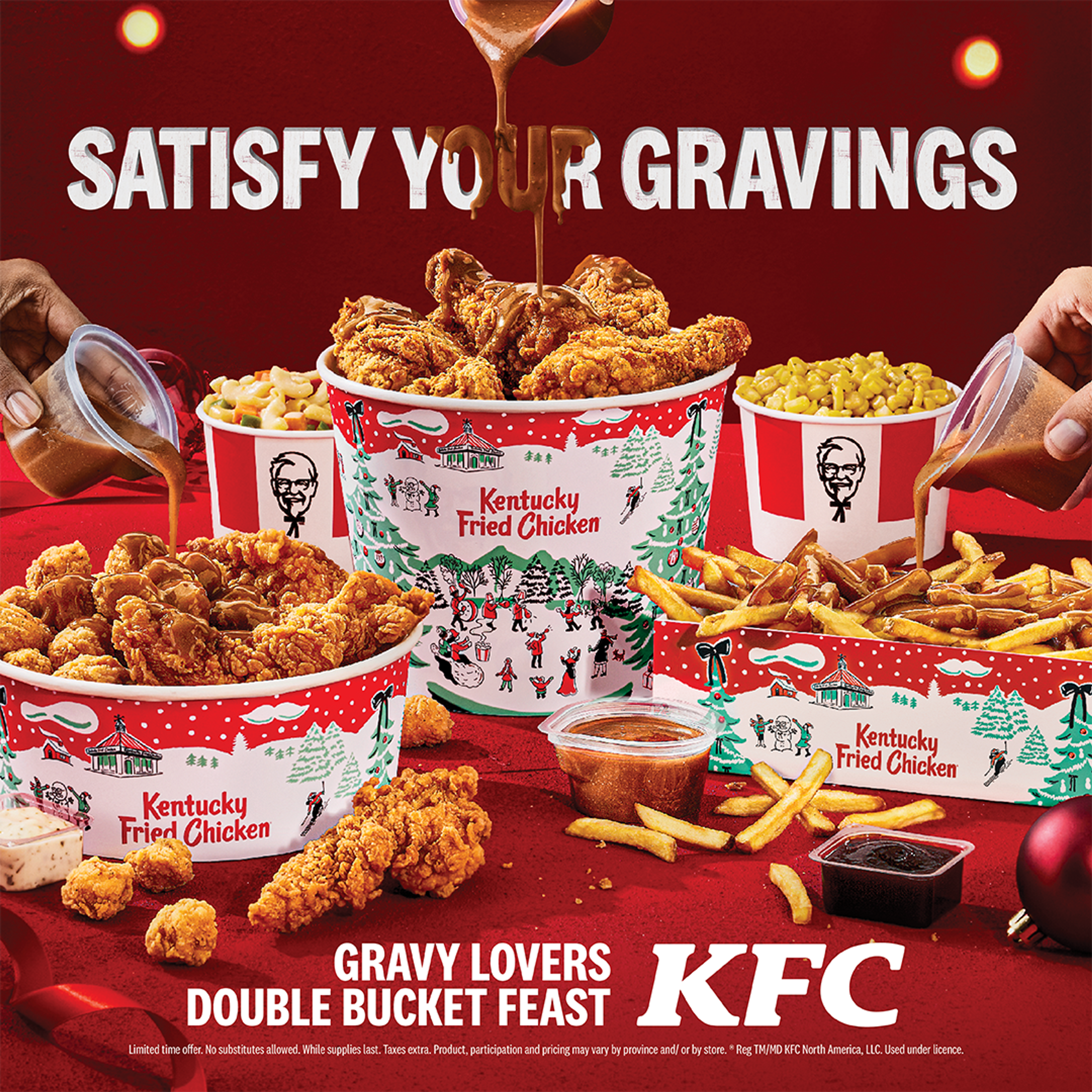 KFC Canada Goes All-In on Gravy to  Celebrate this Holiday Season