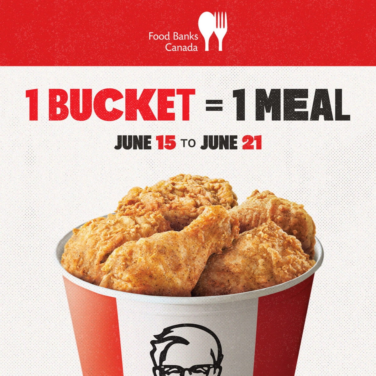 KFC KFC CANADA DONATING 200,000 MEALS TO FOOD BANKS CANADA KFC