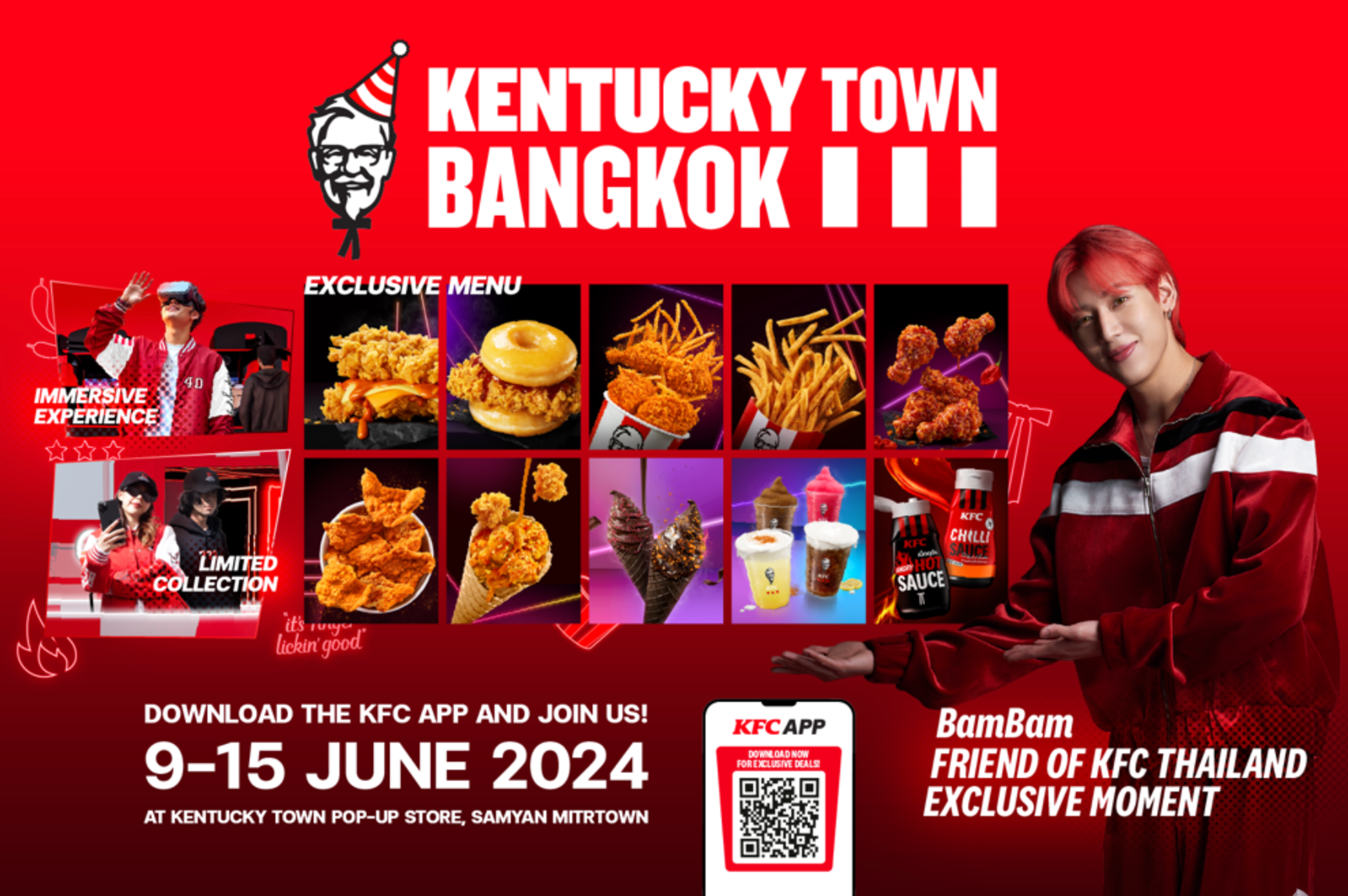 KFC Thailand Pops Up to Celebrate 40 years of Joy with “KENTUCKY TOWN BANGKOK”