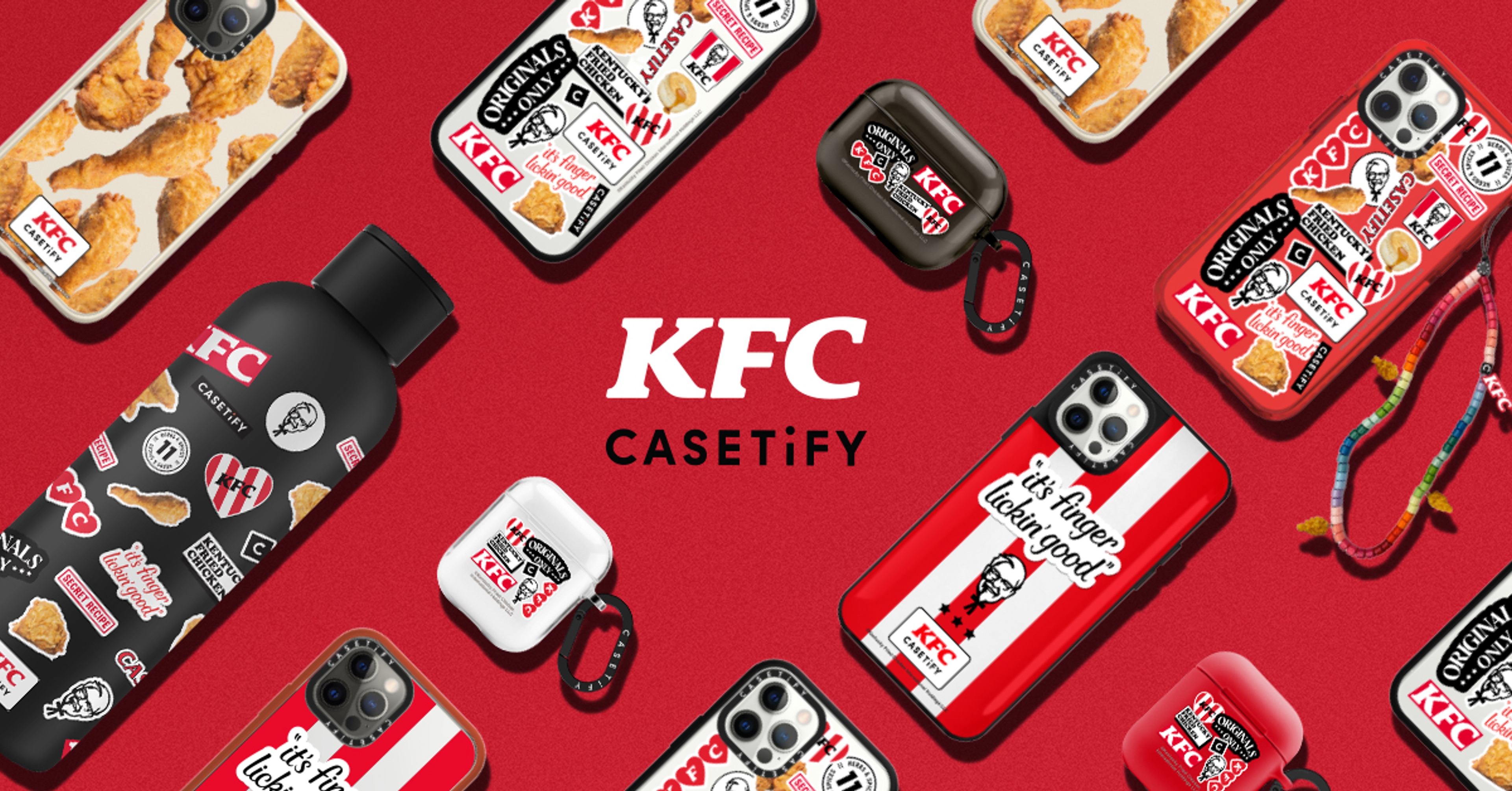 CASETiFY Partners with KFC to Serve Up Finger Lickin’ Good Tech Accessories