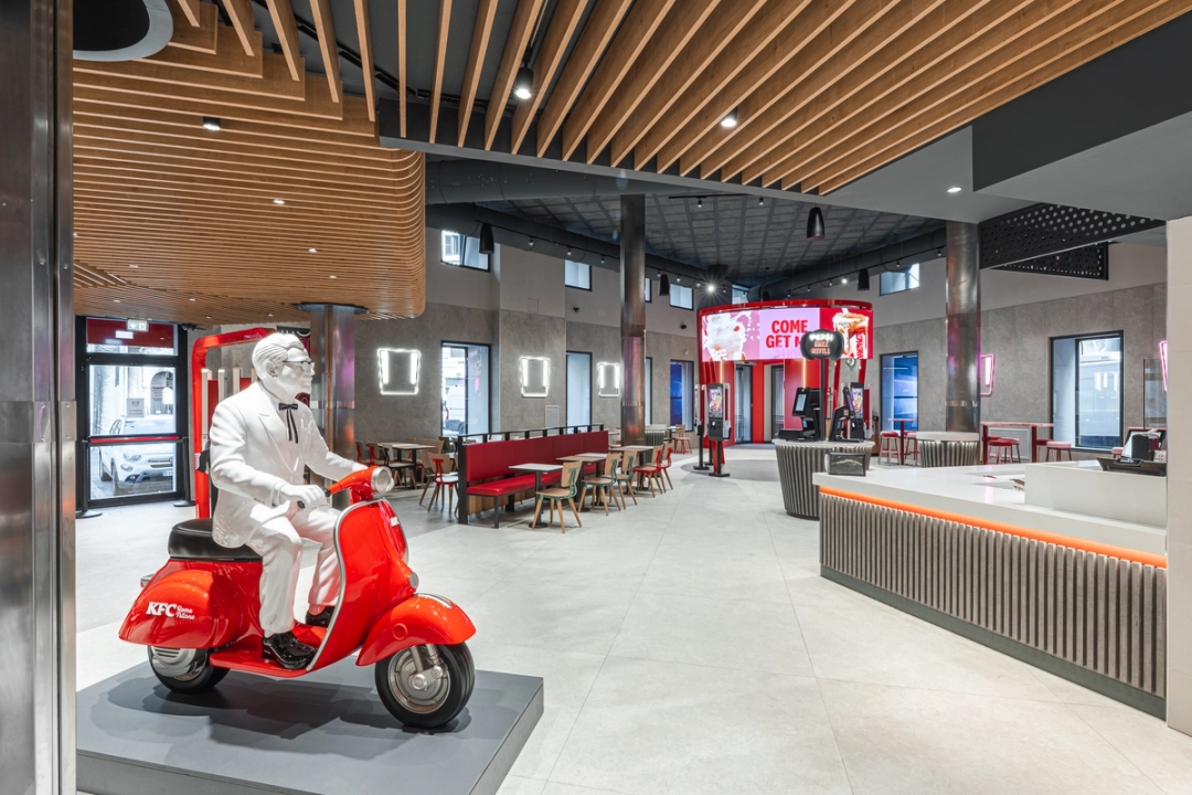Kfc Rome KFC - KFC Opens Iconic Flagship Store in Rome, Marking Major Milestone ...