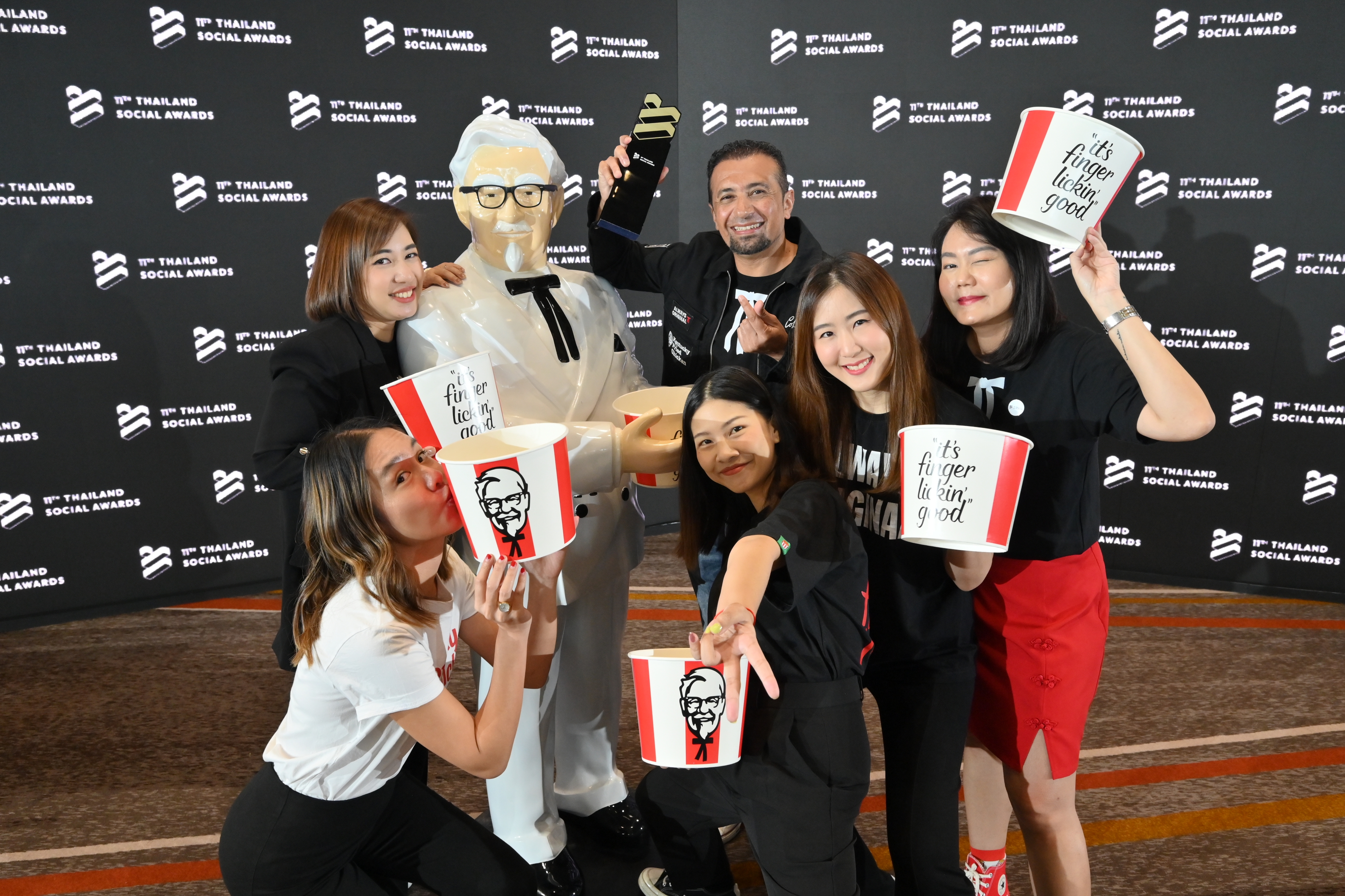 KFC Thailand Strikes Gold Again: ‘Best Brand Performance on Social Media’ for the 8th Year in a Row!