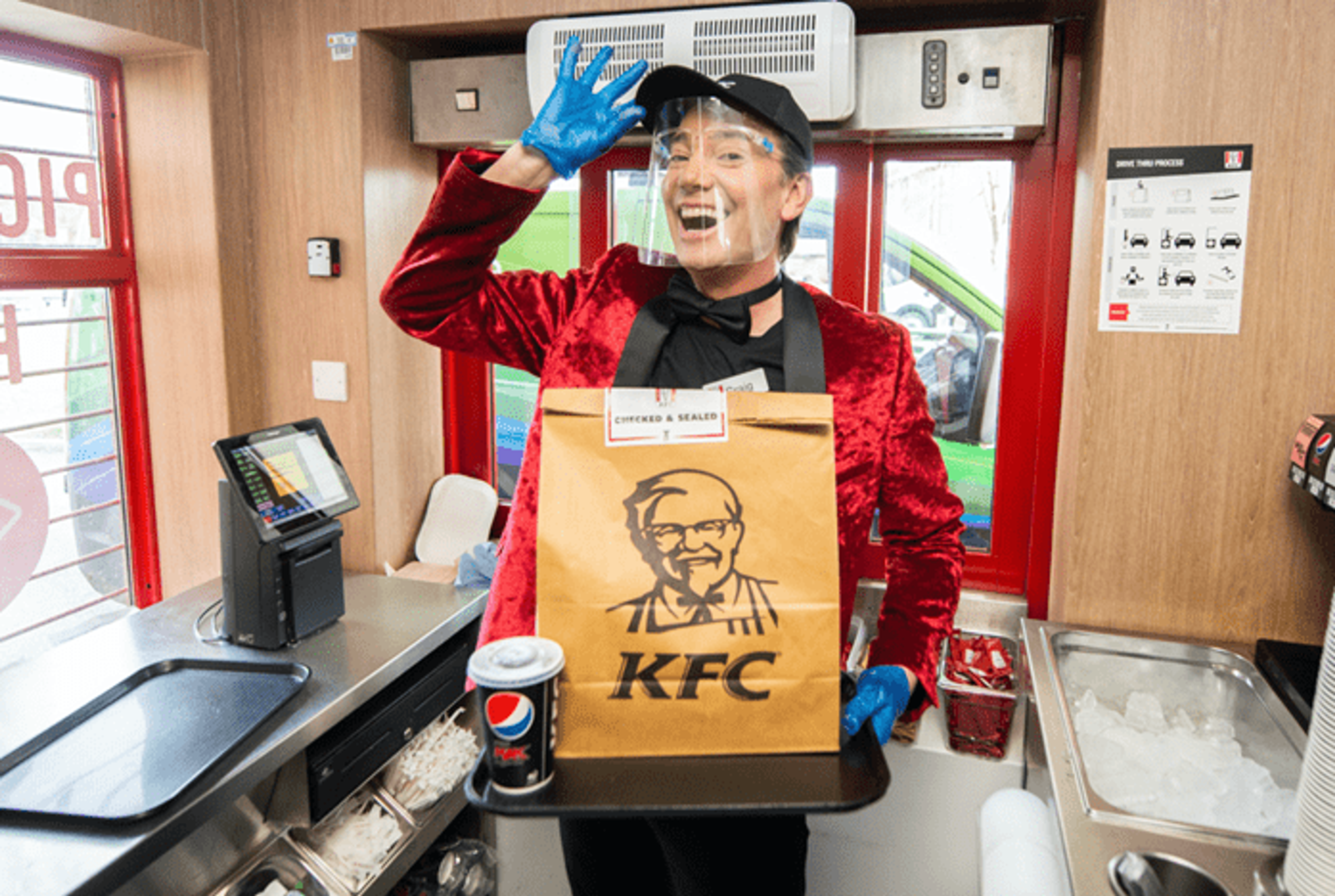 KENTUCKY FRIED FAB-U-LOUS  CRAIG REVEL HORWOOD PARTNERS WITH KFC FOUNDATION FOR RED NOSE DAY