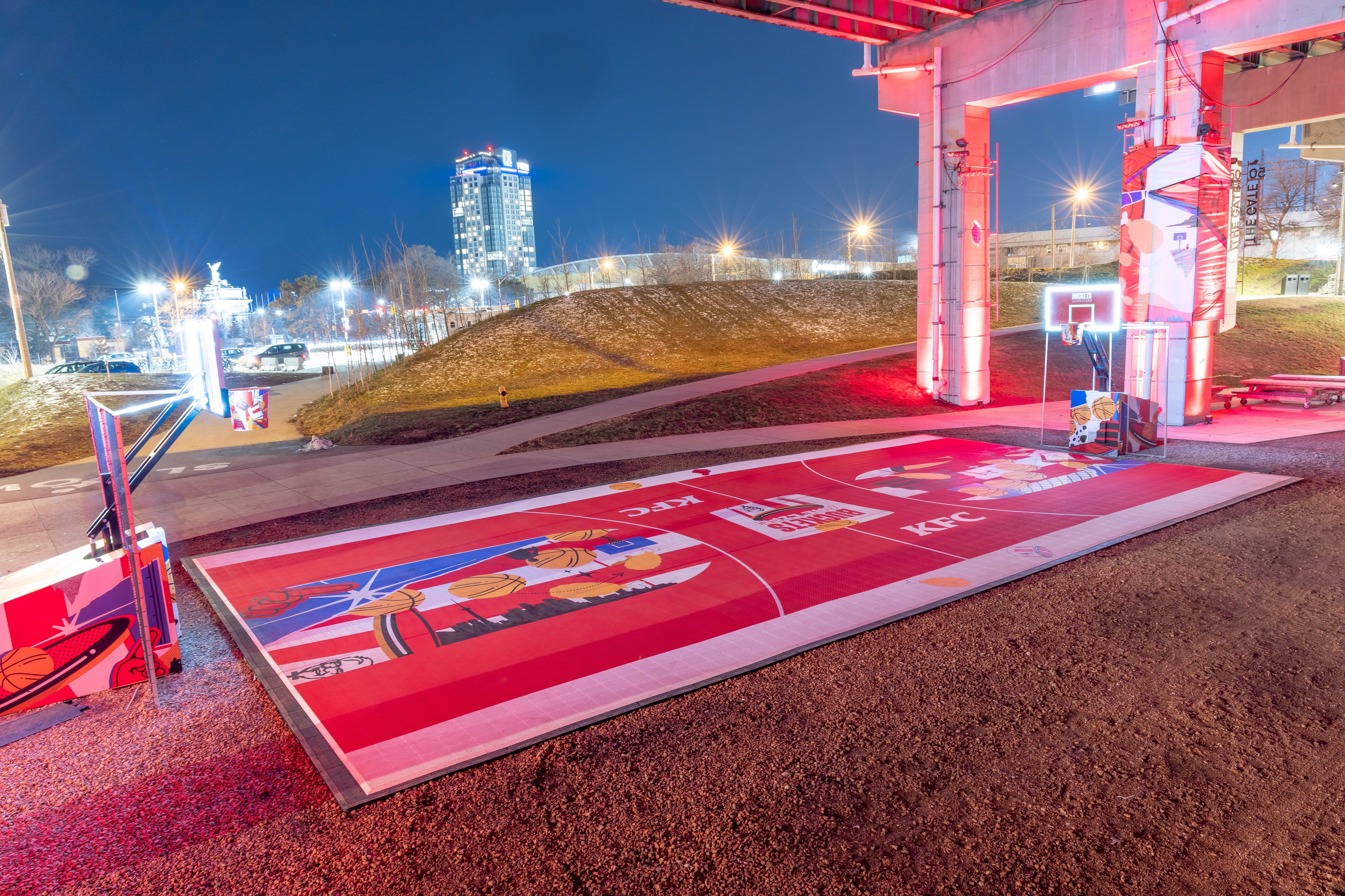 KFC Canada Proves Any Season is Bucket Season With World’s First Winterized Outdoor Basketball Court