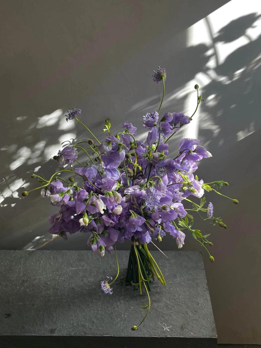 Product image in gallery for Japanese Sweet Pea and Lacy Lavender Didiscus | Item 1