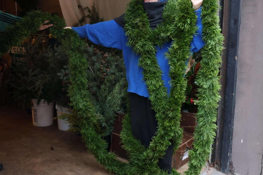 Product image in gallery for Princess Pine Garland | Item 2