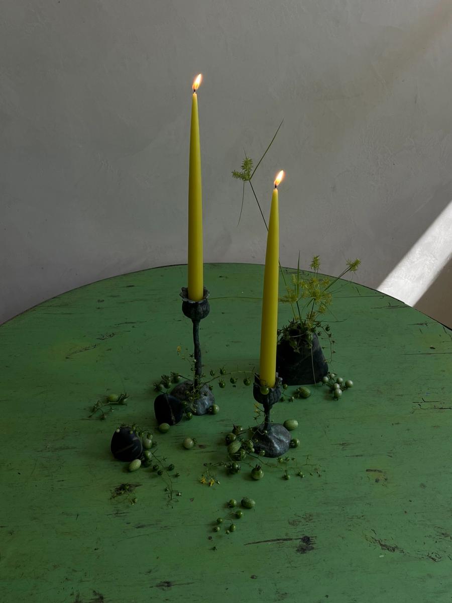 Product image in gallery for Campo Poppy Candlesticks | Item 1