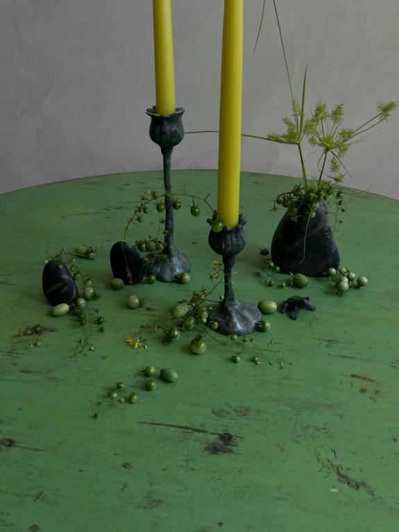 Hover Image of Campo Poppy Candlesticks