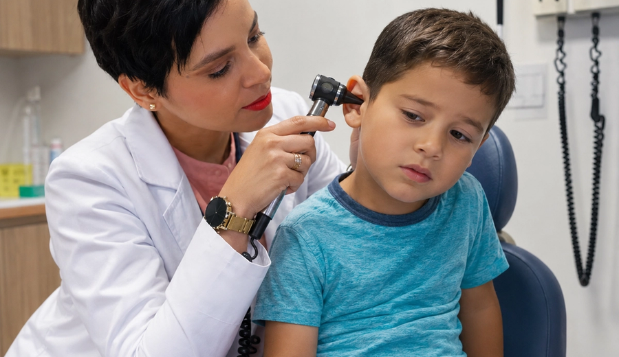 otitis en niño