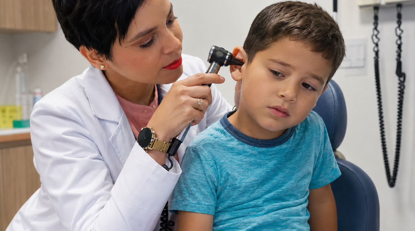 otitis en niño