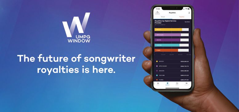UMPG unveils groundbreaking new royalty portal and app