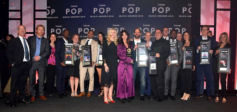 UMPG named Publisher of the Year at Annual ASCAP Pop Awards