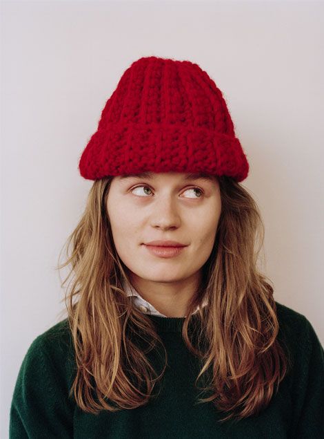 girl in red
