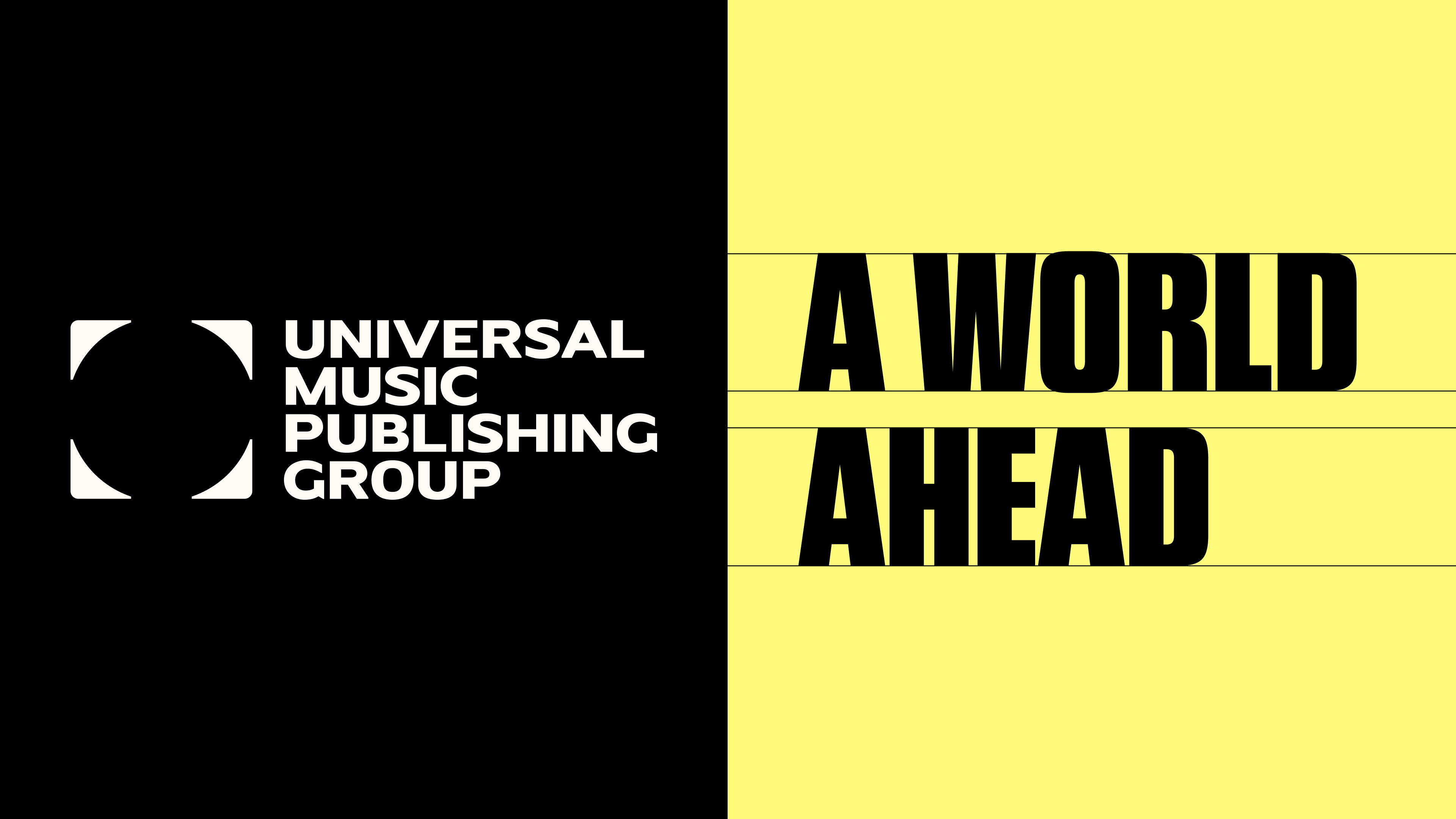 Universal Music Publishing Group - A World Ahead