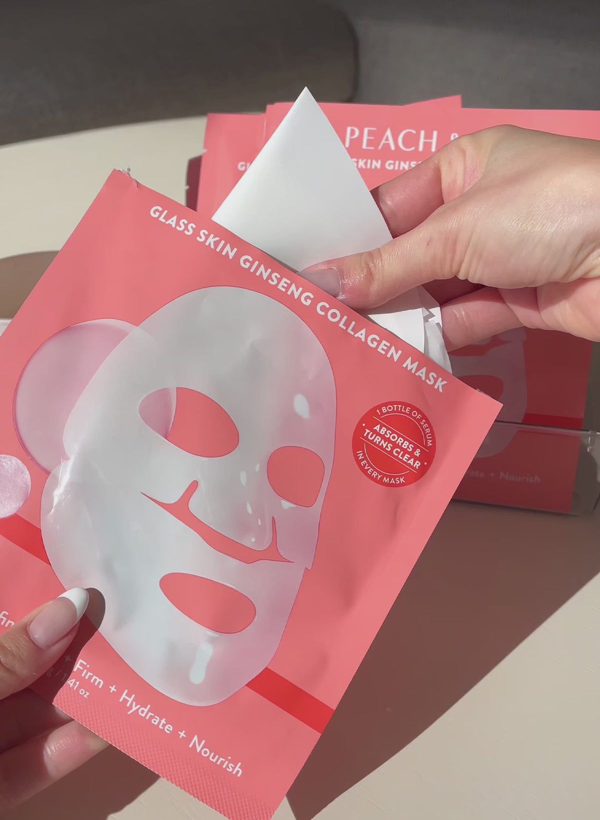 Peach & Lilly Collagen Mask