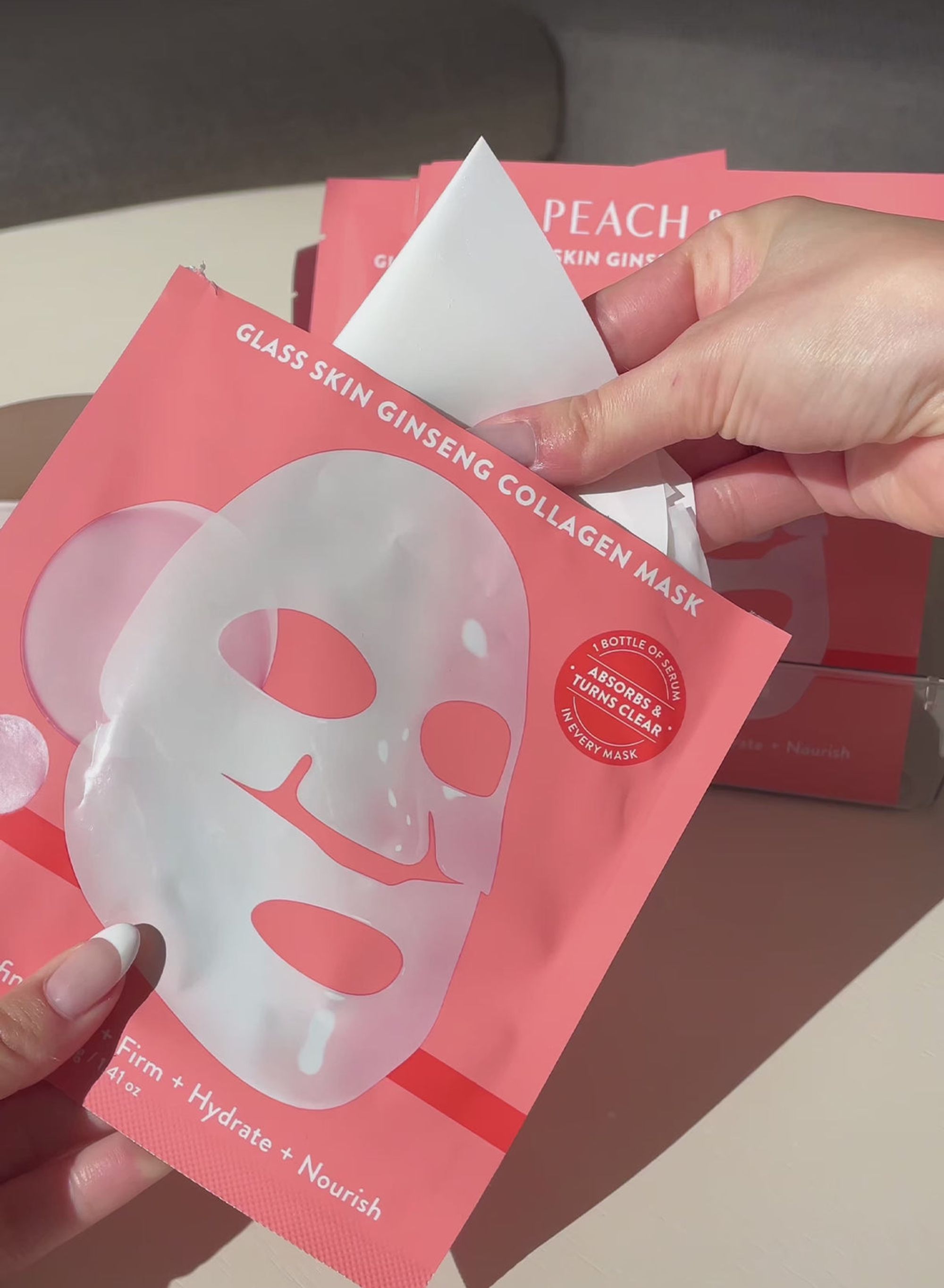 Peach & Lilly Collagen Mask